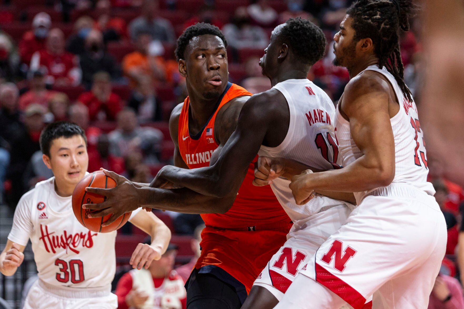 Illinois Nebraska Basketball